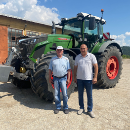 Демонстрация с FENDT 930 Vario
