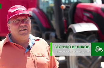 Техниката в стопанството на Величко Великов от с. Коиловци, Плевенско, работи само с марките Fendt, Valtra и Manitou.